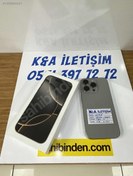 Resim Apple iPhone 16 Pro İkinci El TR | 128 GB | Natürel Titanyum İkinci El 1 AYLIK SIFIRA FAZLA PARA VERME 16 PRO 128 NATURAL PİL 100