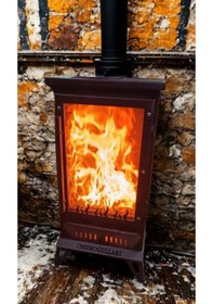 Resim Şömine Pelet Soba 