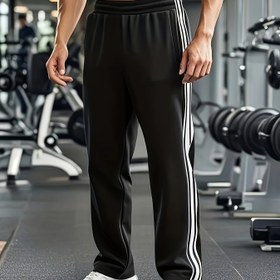 Resim 2025 Erkekler için Hafif Nefes Alabilir Spor Jogger Pantolonlar - Koşu, Yürüyüş, Golf & Plaj İçin Nem Çeken Polyester Düz Paça Antrenman Pantolonları | Makinede Yıkanabilir İlkbahar/Yaz Atletik Günlük Giyim, Fitness Kıyafeti, Düz Renk Tasarım, Şık Kumaş 