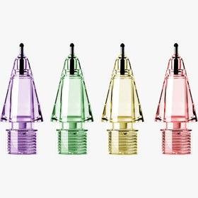 Resim Apple Kalem için Uygun 1. ve 2. Nesil Evrensel Sihirli Uç, Apple Yedek Kalem Tüpü ipencil Sessiz Tip Kağıt Filmi iPad kalem Modifiye Ucu Amortisörlü Kaymaz 