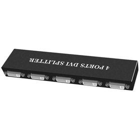 Resim KEEPRO 4 Port Dvi Çoklayıcı 4 Port Dvi Splitter 