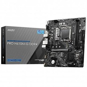 Resim MSI PRO H610M-G DDR4 Intel 3200MHZ LGA1700 Micro ATX Anakart 