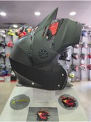 Resim Caberg TOURMAX X MATT BLACK(Mat Siyah) Çeneden açılır kask 