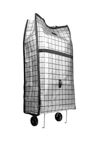 Resim Sağlam Gövdeli Sessiz Tekerlekli Pazar Ve Market Çantası 