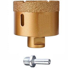 Resim Granit Mermer Fayans Seramik Delme Karot 55 Mm Buat Açma Kaliteli 