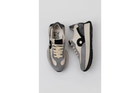 Resim Bueno Shoes Gri Multi Deri Kadın Düz Dolgu Ayakkabı 