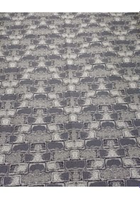 Resim Savan Dokuma Halı Örtüsü 9m² 240 340 Gri 