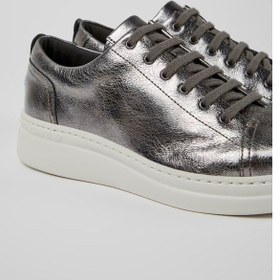 Resim Camper Runner Up Deri Kadın Spor Ayakkabı K200645-056 Gümüş 