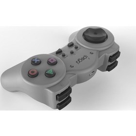 Resim İpega Kullanıma Rahat Kablosuz Oyun Kolu Ps Mini İçin 2.4g 8m Menzil 400mah Pil Gri 