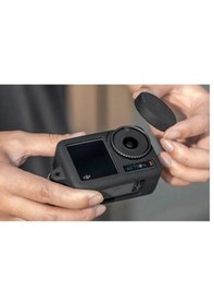 Resim Mettzchrom Dji Osmo Action 6 Uyumlu Silikon Kılıf Koruma Kılıfı Soft Case 
