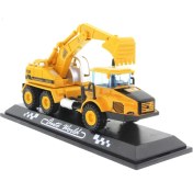 Resim MEGA Die Cast Mini Inşaat Aracı Kepçe 