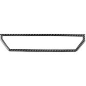 Resim Volkswagen Sagitar 2019-2023 İçin Soldan Direksiyonlu Merkezi Kontrol Hava Çıkış Etiketi Siyah 1 Adet 