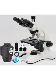 Resim Ece Opto-edu Dijital Mikroskop Trinoküler 2000x Büyütmeli Biyoloji Mikroskobu Ve Hdmı Usb Bağlantılı Mikroskop Kamerası Alüminyum Bavulda 
