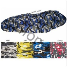 Resim Yamaha Yp 250 R X Max Motosiklet Sele Örtüsü Koruma Kamuflaj 