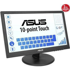 Resim Asus VT169HE 15.6&amp;quot; 5ms, 60Hz, Dokunmatik, Hdmı, D-Sub, Düşük Mavi Işık, Freesync, IPS 