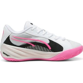 Resim Puma All Pro Nıtro Erkek Beyaz Basketbol Ayakkabısı 30968901 001 