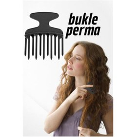 Resim Skygo Kıvırcık Saç Tarağı Kıvırcık Saç Açıcı Afro Perma Tarağı 