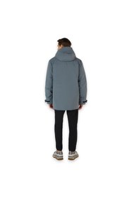 Resim Skechers S242049 M Outerwear Coated Jacket Mont Antrasit Erkek Mont 