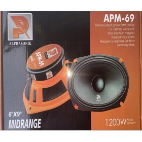 Resim Alphasonik Oval APM69 Midrenge 
