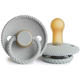 Resim Frigg Rope Kauçuk Emzik Silver Gray 6-18 Ay Gri 