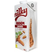 Resim NİLKY Şekersiz Badem Sütü 1 LT 