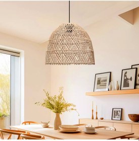 Resim Homing Miota Natural El Yapımı Sarkıt Sl020 Bej 