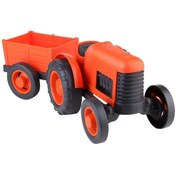 Resim NW NessiWorld LC Römorklu Sürtmeli Plastik Traktör 