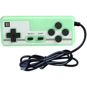 Resim Yeşil-video Oyun Konsolları Usb Mikro Adaptör Oyun Konsolu Denetleyici Gamepad 
