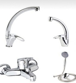 Resim Aryabatarya Seti 4 Lü Banyo-lavabo-mutfak-duş Seti Diğer 