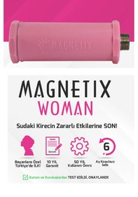 Resim Magnetix Banyo Kireç Kırıcı 1/2 Duş Bataryası Modeli - Kireç Önle Pembe 