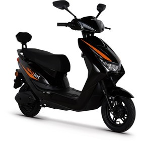 Resim Skyjet Ecolıne Elektrikli Moped Siyah 