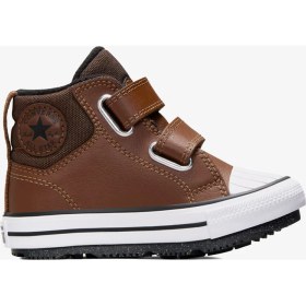 Resim Converse Chuck Taylor All Star Berkshire Bebek Kahverengi Deri Bot 