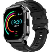 Resim HiFuture Ultra3 Bluetooth 5.2 IP68 Su Geçirmez 2.01 inç Always On Display Nabız Spor Kan Oksijen Takibi iOS&Android Uyumlu Akıllı Saat 52mm Siyah 