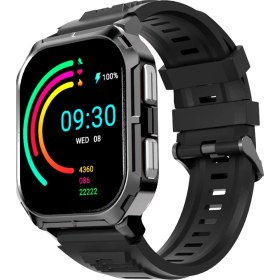 Resim HiFuture Ultra3 Bluetooth 5.2 IP68 Su Geçirmez 2.01 inç Always On Display Nabız Spor Kan Oksijen Takibi iOS&Android Uyumlu Akıllı Saat 52mm Siyah 