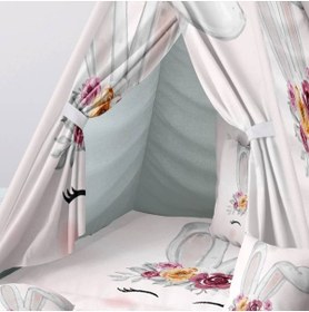 Resim instababyrooms Çocuk Oyun Çadırı Tavşan Dijital Baskılı 