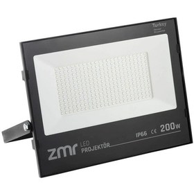 Resim Siyah Kasa Led Projektör Zmr-305/s.65 200w 