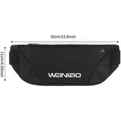 Resim Lkeep 2024 Yeni Kadın Koşu Bel Çantası - Su Geçirmez, Spor Ve Telefon Taşıma, Erkek/kadın Spor Kemer Paketi Bej 