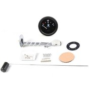 Resim Samdoo 52mm Led Aydınlatmalı 12v Otomobil Yakıt Seviye Göstergesi - Siyah Çerçeveli 