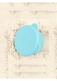 Resim Oioi Silikon Kapaklı Mini Bites Kase 2'li Aqua Green/grey Yeşil 