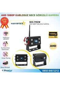 Resim Ahd 1080p Kablosuz Ledli Gece Görüşlü Araç Kamerası 