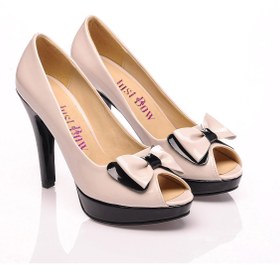Resim JustBow Kadın Yüksek Platform Topuklu Ayakkabı 