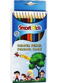 Resim Smart Kids 12'Li Kuruboya Uzun Karton Kutuda 