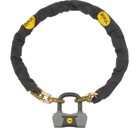 Resim Yale Zincir Asma Kilitli Bisiklet Kilidi - Altın Serisi 