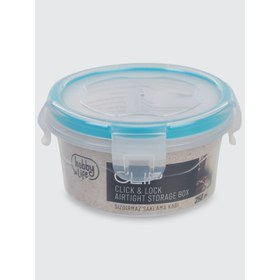 Resim Hobby Life Yuvarlak Sızdırmaz Saklama Kabı 250 ml Şeffaf 
