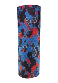 Resim Ride To Love Arı Peteği Desenli Bandana & Boyunluk Çok Renkli 