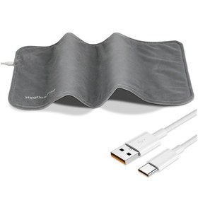 Resim Padalink Gri Graphene Isıtıcı Pad 30x60cm - Ipx7 Su Geçirmez Yıkama Uygun 10w - Akıllı Sabit Sıcaklık 50-55 C - Type-c Usb Ev Kullanıma Uygun Far Infrared Isıtıcı Mat - Vücut Isıtıcı, Physiotherapist Yardımcı Gri 