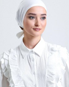 Resim İSTANBULSTYLEMODA Düz Dikişsiz Penye Bone 