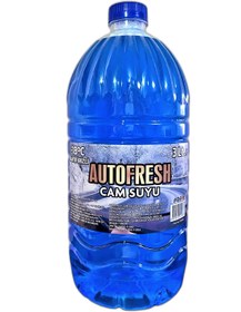 Resim AutoFresh Auto Fresh Oto Araç Cam Suyu 3 Lt -18 Antifirizli Araba Cam Temizleyici Antifriz Kışlık Kullanım 