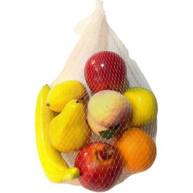 Resim Yapay Meyve Sebze 8 Adet Portakal Limon Mandalina Muz Nar Armut Ş 