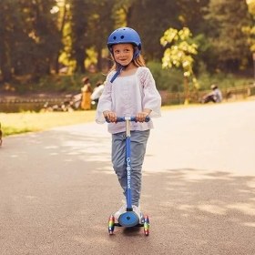 Resim Çocuk Primo Plus ile Işık Kadar Tekerlekli Scooter, Çocuk, Primo Plus With Light Up Wheels 